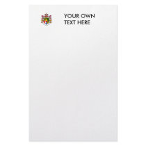Liechtenstein Coat of Arms Customized Stationery