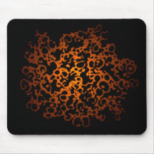 Lierre rouge tapis de souris
