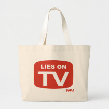 LIES ON TV BAG