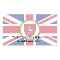 Lieutenant Governor Of The Isle Of Man, Ireland Business Card Template