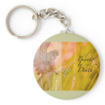 life and beauty keychains