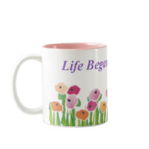 LIFE BEGAN IN A GARDEN mug