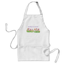 LIFE BEGAN IN A GARDEN standard apron