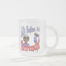 Life Begins At Retirement Coffee Mug