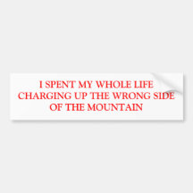 LIFE BUMPER STICKERS
