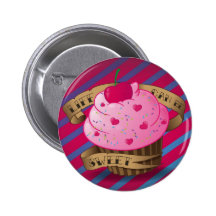 Life can be sweet pinback button