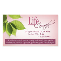 Life Coach I Personal Goals Spiritual Counseling business cards