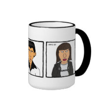 Life Comic Strip 001 Tazas