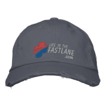 Life in the Fast Lane Hat (Dark) Baseball Cap