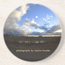 Life in Washington in January Beverage Coasters