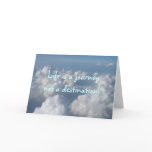 Life is a journeynot a destination! greeting card