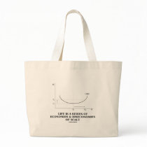 Life Is A Series Of Economies & Diseconomies Canvas Bag