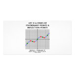 Life Is A Series Of Stationary Pts Inflection Pts photo cards