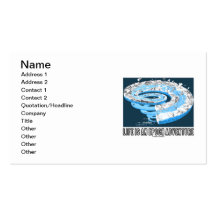 Life Is An Epoch Adventure (Geological Time) Business Card