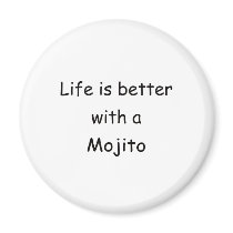 Life Is Better With A jito Fridge Magnet