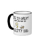 Life is Great Agility Dog Mug (Cartoon)