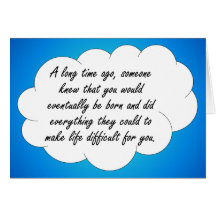 Life is Hard Greeting Card