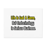 Life Is Just a Game .. Endocrinology Is Serious postcards