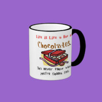 Life is Like a Box of Chocolates.  mugs