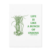 Life Is Like A Bunch Of Onions (Food For Thought)