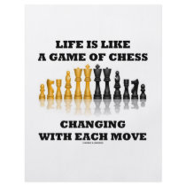 Life Is Like A Game Of Chess (Chess Attitude)