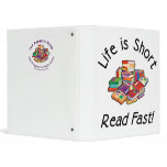 Life is Short Binders, 3 sizes