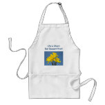 Life is Short Eat Dessert First apron Daffodils