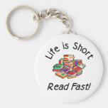 Life is Short Keyring Keychain