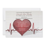 Life Line Medical Graduation Invitation