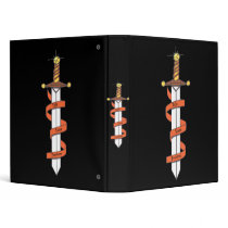 Life, Love and Freedom Dagger Binders