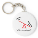 Life of an Accountant keychains