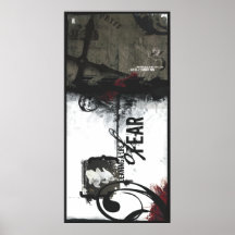 LIFE OF FEAR (Leinwand) Plakat