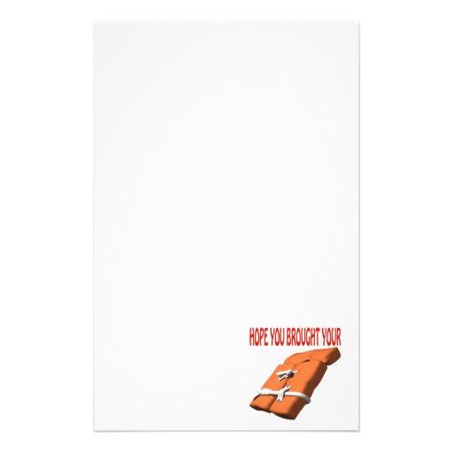 Life Preserver Stationery Design