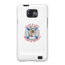 Life Preserver with Pitbull Adoption Samsung Galaxy SII Case