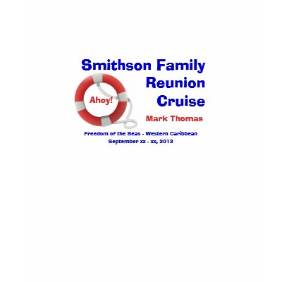 Life Ring Personalized Cruise Shirt by CruiseReady