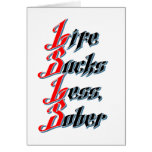 Life Sucks Less, Sober Greeting Cards