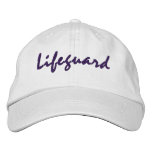 Lifeguard embroidered hats