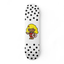 Lifeguard girl skateboard