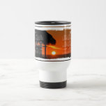Lifeguard Hut at Sunset; 2012 Calendar Coffee Mug