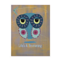 Life's A Boomerang Postcard