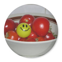 Life's a Bowel of Tomatoes Refrigerator Magnets