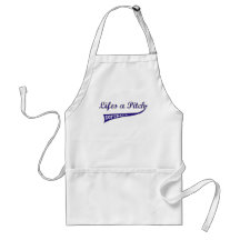 Lifes a Pitch! Aprons