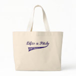 Lifes a Pitch! Canvas Bags