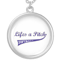 Lifes a Pitch Necklaces