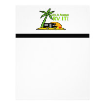 Life's An Adventure So RV It Customized Letterhead