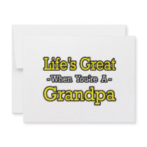 Life's Great When You're a Grandpa