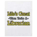Life's Great When You're a Librarian flyers