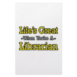 Life's Great When You're a Librarian stationery