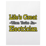 Life's Great When You're an Electrician letterhead