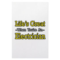 Life's Great When You're an Electrician